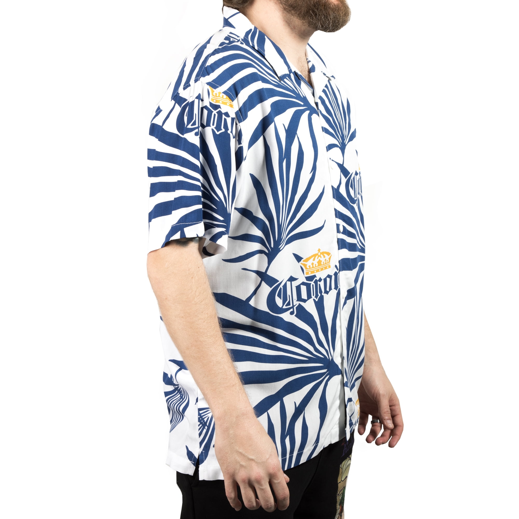 Corona Men's & Big Men's Woven Resort Shirt, Sizes S - 3XL