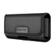 thumbnail image 1 of Funda para teléfono con cinturón, bolsa de viaje, a prueba de golpes, para senderismo y ciclismo, color negro XXL horizontales, 1 of 9