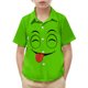 thumbnail image 1 of Las Niñas Serán Niñas Bruja Camisa Linda Impresión con Bolsillo Camisa de Manga Corta Casual para Niños Niños Camisa de Vestido de Manga Corta, 1 of 8