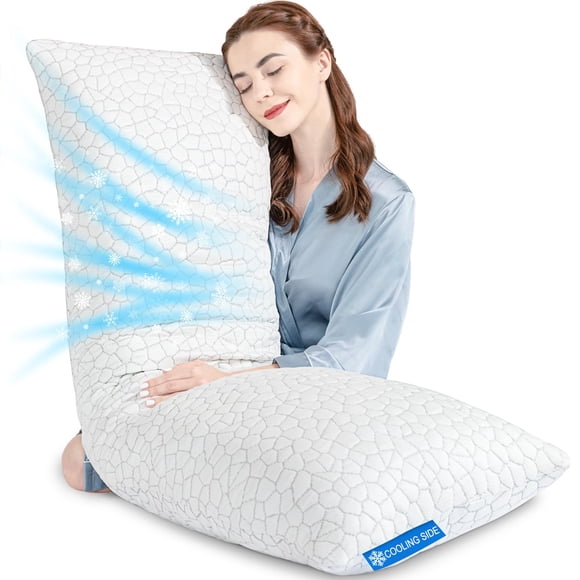 Almohada corporal SUPA MODERN ajustable con gel refrescante y espuma viscoelástica