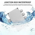 thumbnail image 4 of Caja de conexiones a prueba de agua LIUYMXG IP66 2 entradas 4 salidas, 4 of 5