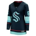 thumbnail image 2 of Women's Fanatics Adam Larsson Deep Sea Blue Seattle Kraken Home Breakaway Player Jersey, 2 of 3