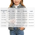 thumbnail image 2 of NAISIBABY Girls Fleece Vest,Zip-Up Mock Neck Stand Collar Sleeveless Jacket Warm Outerwear with Pockets Size 14, 2 of 8