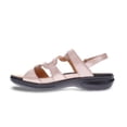 thumbnail image 4 of Revere Emerald Women's 3 Strap Leather Sandals In Champagne, 4 of 4