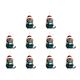 thumbnail image 1 of Navidad Lindo Gato Adornos Acrílico Coche Decoraciones (G), 1 of 2