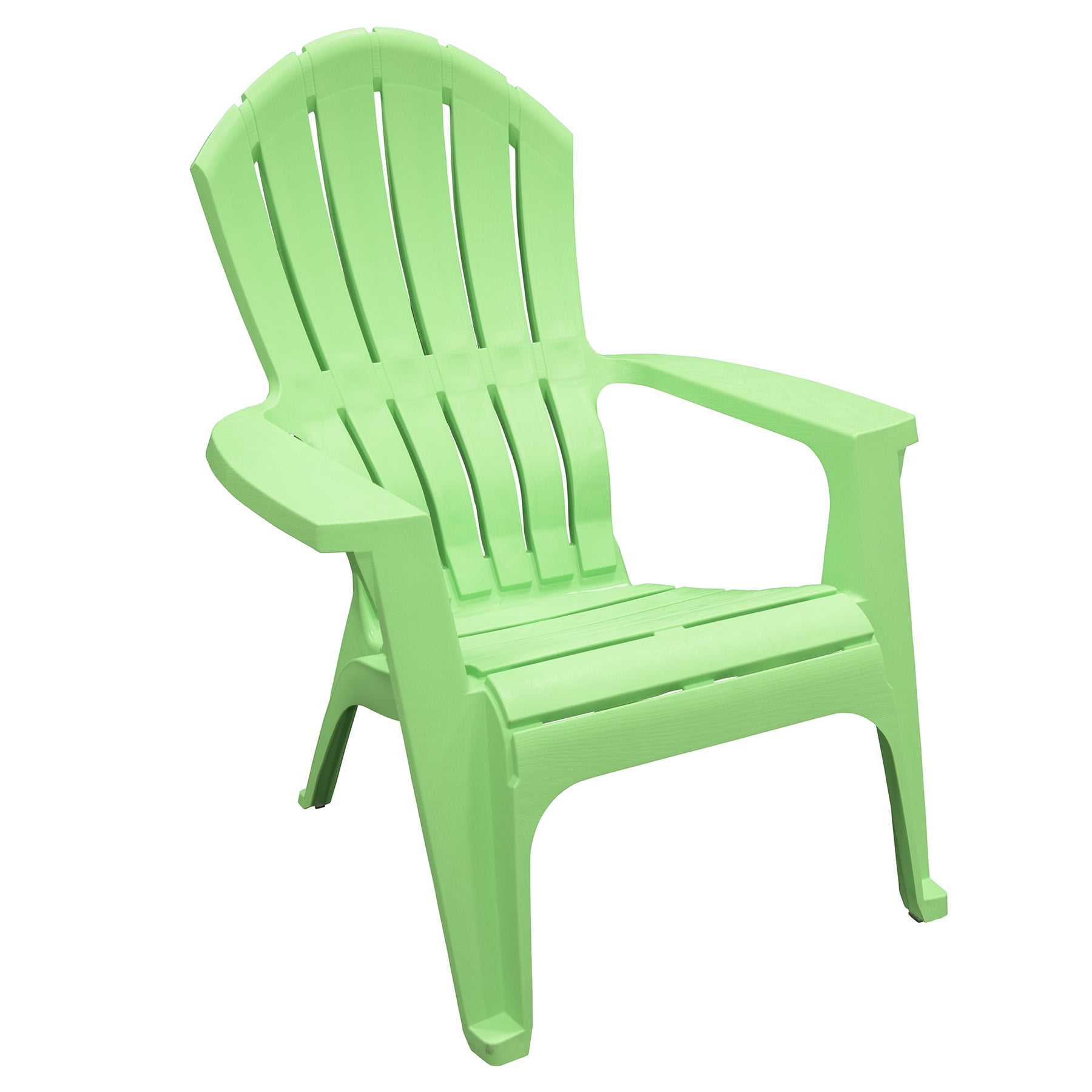 Adams USA RealComfort Adirondack Chair, Summer Green - Walmart.com