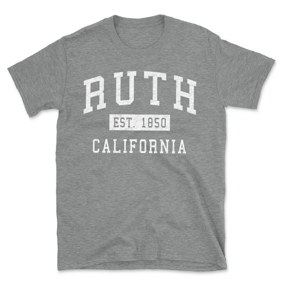 Ruth California Classic Established Men's Cotton T-Shirt