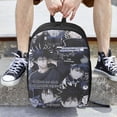 thumbnail image 6 of Anime Backpack, Jujutsu Kaisen Backpack, 17 Inch Laptop Backpack For College, Work, Daily, Large Capacity Travel Backpack, Waterproof Lightweight Book Bag, 6 of 8