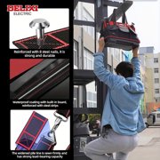 18 Heavy Duty Tool Bag with 14 Pockets, Durable Organizer Tote with Shoulder Strap & Non-Slip Rubber Bottom