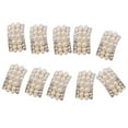 thumbnail image 1 of Broche de Botón de Perla de Imitación de Cristal 10pcs perfecl Oro, 1 of 8