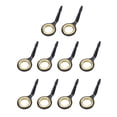 thumbnail image 2 of 10pcs Stainless Steel Fishing Rods Guide Fishing Rod Tip Rings Set 10, 2 of 8