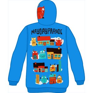 Mayday Parade Mayday Parade Men S House Monsters Zippered Hooded