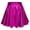Hot Pink, variant on Idoravan Women's Basic Versatile Skirt Clearance Womens Nightclub Skirt Performance Pleated Metal Folding Mini Skirt