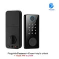 thumbnail image 2 of Smart Deadbolt Locks Of Tuya App Biometric Finrprint Password Keyless Entry Front Door Lock, 2 of 7