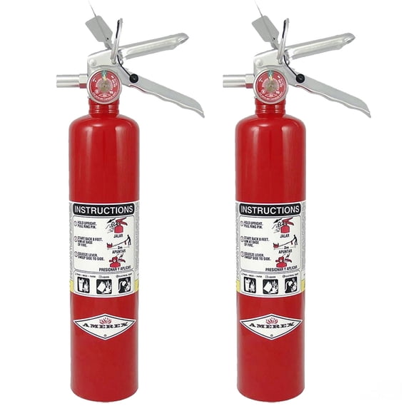 Amerex Dry Chemical Fire Extinguisher - B417T - 2.5 Pounds - 2 Pack