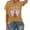 Yellow, variant on LINGLANG Womens Tops Trendy Country Music Shirt Fortennessee Graphic Tshirts Western Short Sleeve Tee Tops Under $5