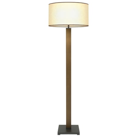 Best Choice Products 60in Modern Lighting Column Floor Lamp for Living Room, Bedroom with Square Base,
