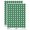 Dark Green, variant on Magic Flying Carpet Fantasy 200+ Round Stickers - Orange - Gloss Finish - 0.50" Size