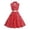 77Watermelon Red165, variant on Girl's Polka Dot Dresses For Stage Performances Sleeveless Dress With Full Skirt For Party And Dance Soft Sundress 5-6 Years