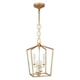 thumbnail image 2 of Elegant Lighting Denmark 4 Light Pendant in Golden Iron, 2 of 2