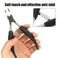 thumbnail image 7 of Unique Bargains Toenail Clippers for Thick Nails Sharp Nail Clippers for Men and Women Nail Clippers Black, 7 of 7