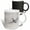 Multicolor, variant on 3drose, Mallard Drake Flying in Heavy Snow, 11oz Two-tone Green Mug
