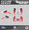 Red, variant on Kalair GFX Graphics Kit for Honda ATV TRX 400EX (2005-2007) Future Series