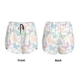 thumbnail image 5 of Lsque Colorful Butterfly Printed Women's Running Shorts with Liner Pockets,Elastic Quick Dry Workout Athletic Gym Yoga Shorts,Womens High Waist Shorts-, 5 of 9