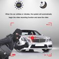 thumbnail image 3 of Zootealy 7-Inch Dual Lens Car DVR with Suction Cup Mount - High Definition Dash Cam System with Rearview Mirror, Wide-Angle Recording - No Battery or Plug Included, 3 of 7