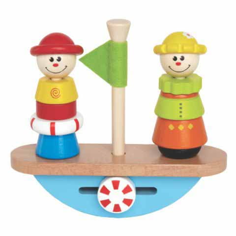 hape wooden boat