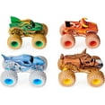 thumbnail image 5 of Monster Jam Power Beasts Kids Car & Truck Play Vehicles, Die-cast (4 Pack), 5 of 5