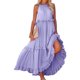 thumbnail image 1 of WILLBEST Vestidos Floreados para Mujer, Vestidos Largos de Verano para Mujer 2024, Vestido Maxi sin Mangas, Vestido Casual Fluido con Volantes de Verano Grande, 1 of 3