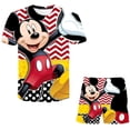thumbnail image 1 of Baby Mickey Mouse Sets Girls Fashion Disney Suits Summer Short Sleeves Tops Tees + Short Pants 2pcs/Outfits Clothing 1-14 Years12M Gao Jinjia LED, 1 of 2