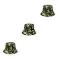thumbnail image 3 of VONKY Comfortable And Breathable Fisherman Hat For Sun Protection Sunscreen Fisherman Cap Hat Summer disruptive pattern3 58cm 3Set, 3 of 6