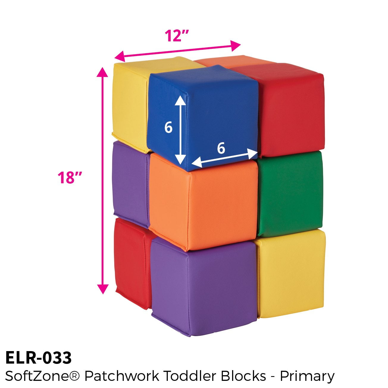 ecr4kids softzone blocks