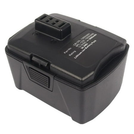 

Synergy Digital Power Tool Battery Compatible with AEG BPL-1220 Power Tool (Li-ion 12V 3000mAh) Ultra High Capacity Replacement for Ryobi BPL-1220 Battery