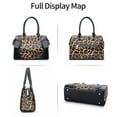 thumbnail image 5 of FEIMINA Leopard Print Handbags,Genuine Leather Tote Bag for Women, Large Capacity Crossbody Bag, Purses for Women, 5 of 8