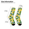 thumbnail image 2 of Honeii Lemon1 Print Children's Colorful Socks,Unisex Kids and Toddlers' Cushioned Sock,Kids Athletic Crew Socks,for Everyday Wear and Sports, 2 of 5