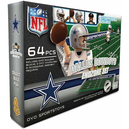 OYO Sports 64Piece NFL End Zone Building Block Set, Dallas Cowboys Walmart.com OYO Sports 64Piece NFL End Zone Building Block Set, Dallas Cowboys Walmart.com
