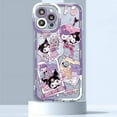 thumbnail image 1 of Case For Apple iPhone 11 13 15 14 Pro Max 12 Mini 7 8 Plus XR X XS SE 6 6S Angel Eye Shell Phone Cover Cute Cartoon Kuromi Funda X04 for iPhone SE 2020, 1 of 6