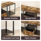 thumbnail image 4 of GILLAS Mueble para TV con Cajones, Centro de Entretenimiento Minimalista Moderno con Estantes, Mesa para TV Grande de 118 CM,Soporte de Almacenamiento Abierto para Sala de Estar o Recámara, 4 of 7