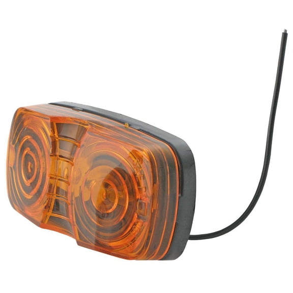 Amber Two Bulb 4" x 2" Side Marker Lights (1 per pack)