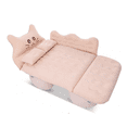 thumbnail image 1 of Colchón Coche Cama De Viaje Inflable Niño Alfombra Camping Rosa, 1 of 5