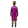 thumbnail image 3 of Wonka Movie Willy Wonka Deluxe Costume for Adults by Rubies, Men's Small, 3 of 5