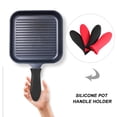 thumbnail image 5 of HORIALENCE 4Pcs Heat-Resistant Pot Handle Covers for Pans and Pots Home Users 6.5x2x0.4in, 5 of 5
