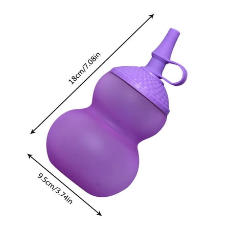

Uanit Cute Straw Water Bottle Creative Gourd Shaped Drinking Transparent Suitable For Adults and Children Cup Pc High Quality House Bedroom127cm
