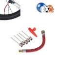thumbnail image 2 of Naiovety 7 unids/set punta de manguera de bomba de aire de bicicleta para adaptador de inflador de neumáticos bombas inflables de bicicleta tubo de Ciclismo Naiovety VI0089-00B, 2 of 6