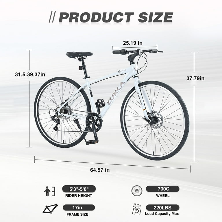 Wheel Small Adult Bike Size Hybrid Bike Adult Bike Measurements