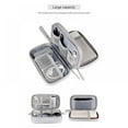 thumbnail image 5 of Portable Cable Organizer Bag Travel Cord Organizer Pouch Small Electronics Accessories Bag Tech Cord Storage Pouch for Cable  Charger Drive Earphone USB SD Card, 5 of 5