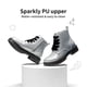 thumbnail image 4 of Botas DREAM PAIRS SDBO2220K Brillo Plata Talla 9 para Niñas Pequeñas, 4 of 6